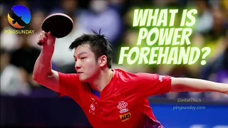 Fan Zhendong - 1000V powerful forehand topspin
