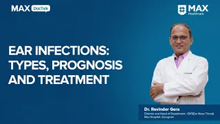 Ear Infections: Types, Prognosis, and Treatment │ Dr. Ravinder Gera│ Max Hospital, Gurugram