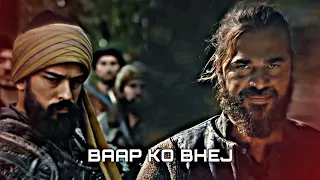 Baap ko bhej🔥|Ertugrul Ghazi attitude|Ertugrul Ghazi Ve Osman Bey|Osman Ghazi status video