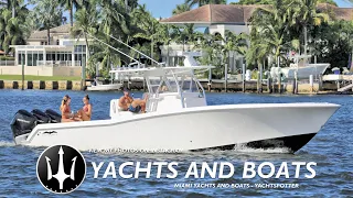 Fort Lauderdale Yachts and Boats - Cruise the Intracoastal Waterways - Yachtspotter 4K