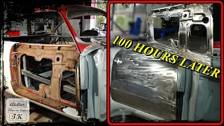 Restoration door Volkswagen Karmann Ghia part 12, Renowacja drzwi Volkswagen Karmann Ghia część 12