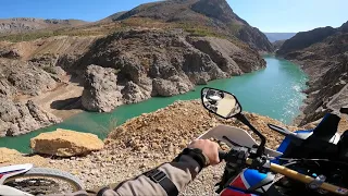 Honda Africa Twin Crf1000 off road trip in Kemaliye Cannion (Turkey)