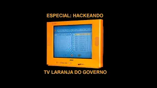 Hackeando A TV CRT Laranja do governo - Parte 1 (Pendrive/Cartão e Vídeo componente nativo)