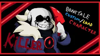 Killer Sans on Bonetale! (customload character)