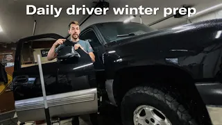 Winter prep for the daily-driver Chevy Pickup | Kyle’s Garage - Ep. 18