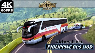 ETS2 Bus Mod Victory Liner from Olongapo City Terminal to Baguio City Terminal via Marcos Highway