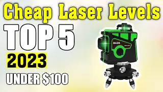 TOP 5 Best Cheapest Laser Levels Under $100 💥 Best Laser Levels 💥
