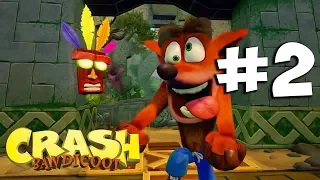 Прохождение Crash Bandicoot ➤ Часть 2 ➤ На Русском ➤  Ремейк Crash Bandicoot На PS4 Pro 1080p