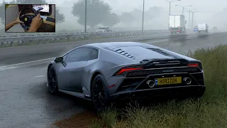 [2020] LAMBORGHINI HURACAN EVO | FORZA HORIZON 5 GMEPLAY | Thrustmaster T80 Gameplay