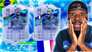 ich VEREINE COVERSTARS ZIDANE (99) mit COVERSTARS RONALDINHO (98)... 😍🔥