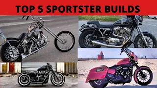 TOP 5 Harley Sportster Builds