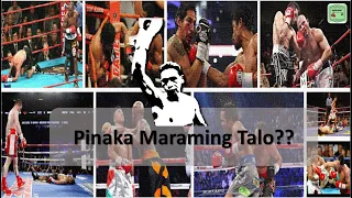 Ang Filipino boxer na may pinaka maraming talo.