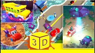 Тачки в 3D Новая ИГРА! Трейлер Car Eats Car 3D Объемные Хищные Машины когда выйдет и летсплей