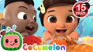 Nina's Yummy Food Lunch Song | Sing Along with Nina | CoComelon Nursery Rhymes & Kids Songs