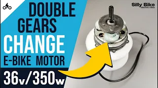 Electric Bicycle Motor Double Gears Change