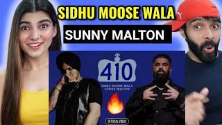 410 (OFFICIAL VIDEO) SIDHU MOOSE WALA | SUNNY MALTON REACTION