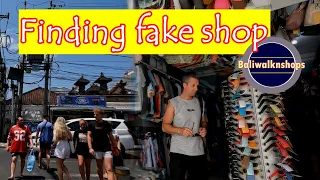 FINDING FAKE SHOP || Legian Kuta Bali