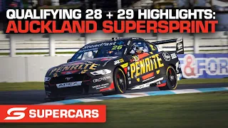 Qualifying 28 + 29 Highlights - ITM Auckland SuperSprint | Supercars 2022