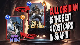 The BEST CULL OBSIDIAN deck in Marvel Snap?! | SCARE YOUR OPPONENTS WITH THIS DECK!! | Marvel Snap