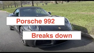 Porsche 992 Breaks down during filming !!