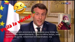 Macron parodie Covid-19