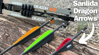 Sanlida Dragon 8,9,10 Arrow Comparison and Review, Best Arrows on Amazon
