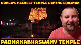 World's richest temple during Equinox Architectural marvel of Sree Padmanabhaswamy Temple REACTION!