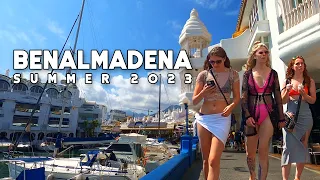 Benalmadena Spain Relaxing Day Summer 2023 September Update Costa del Sol | Málaga [4K 60fps]