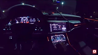 2021 Audi RS7 POV ASMR night drive