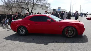 Sacramento Cars & Coffee Pull Outs and Sends (Gets Wild) March 2k24