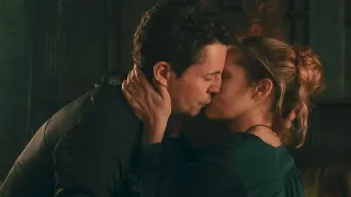 A Discovery of Witches Season 3 Matthew and Diana kiss "My love"