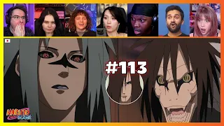 Naruto Shippuden Episode 113 | The Serpent's Pupil | Reaction Mashup ナルト 疾風伝