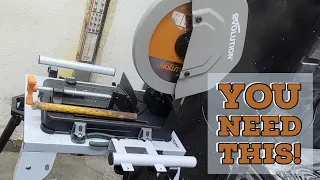 Evolution R355CPS Chop Saw Unboxing and Review!