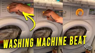 Person Pulls a Nice Beat With the Washing Machine Sounds