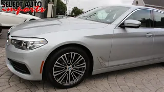 2019 BMW 540i Sport Line, Glacier Silver Metallic, Select Auto Imports in Alexandria, VA #20227