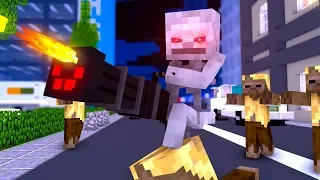 Monster School : ZOMBIE APOCALYPSE CHALLENGE - Minecraft Animation