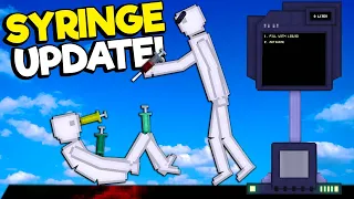 NEW UPDATE! Upgrading Ragdolls with Custom Syringe Combos in People Playground!