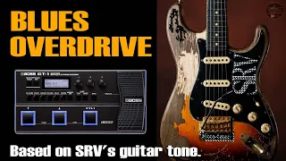 BOSS GT1 SRV Blues Overdrive / Stevie Ray Vaughan-inspired