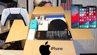 I bought an $800 Amazon Customer Returns ELECTRONICS Pallet + APPLE iPhone & PS5 stuff found!!!