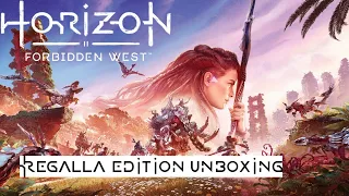 Horizon Forbidden West Regalla Edition + Launch Edition PS5 Unboxing