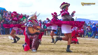 Danza Cholo Jaranero, I.E. 56266 Patapampa, Festival de danzas Folclóricas Waqrawiri 2023.