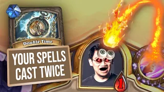 Casting Twice: Double Time is DOUBLE EDGED! | Duels | Hearthstone