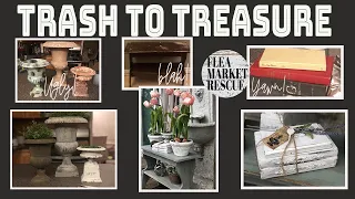 TRASH TO TREASURE DIY HOME DECOR PROJECTS-THRIFT FLIPS-DIY FARMHOUSE DECOR