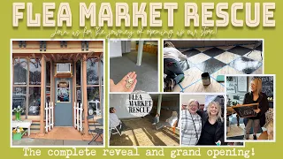 GRAND OPENING OF FLEA MARKET RESCUE'S HOME DECOR STORE! UPCYCLED DECOR, THRIFTED FINDS, and MORE!