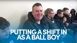 Football's Biggest Fan Tries Out Being A Ball Boy | Duncan & Duncan | A View From The Terrace