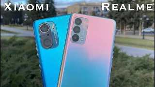 Xiaomi Poco F3 vs Realme GT master edition сравнение камер и отличия