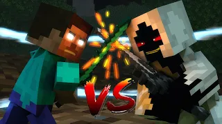 Herobrine vs Entity 303 - "The Curse" (Minecraft Animation)