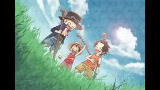 AMV-luffy ace and sabo-(Cash Cash - HERO)