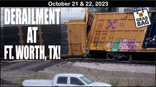 DERAIL AT FT. WORTH, TX! AMAZING OLD ENGINES MOVE! BEST GRAB BAG!