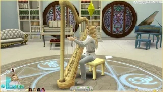 Harp mod for The Sims 4